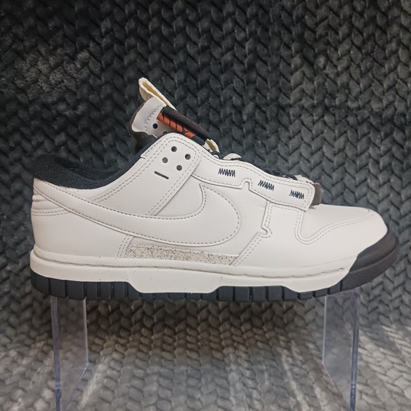 Nike Air Dunk Low Jumbo Phantom White Black Men\'s Shoes FB8894-002 Size 7 main image 9